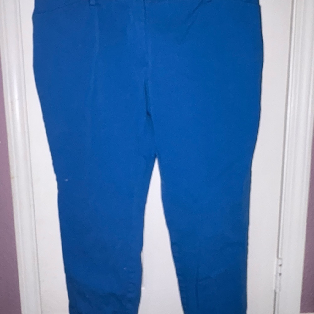 Worthington Women's Blue Cropped Pants